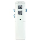 Seifel - Borne CEZEMBRE Radier + 3 PC Mono 10A + Balisage + Trappe - Gris