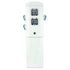 Seifel - Borne CEZEMBRE Radier + 3 PC Mono 10A + Trappe - Gris