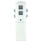 Seifel - Borne CEZEMBRE Radier + 4 PC Mono 10A + Balisage + Trappe - Gris