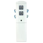 Seifel - Borne CEZEMBRE Radier + 4 PC Mono 10A + Trappe - Gris