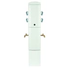 Seifel - Borne CEZEMBRE Tranchée + 4 PC Mono 10A + 2 Robinets - Gris