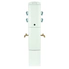 Seifel - Borne CEZEMBRE Tranchée + 4 PC Mono 10A + 2 Robinets + Balisage - Gris