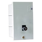 Seifel - Coffret S50 EP bornier Tri+N 2x4x25² +1 Disj 16A-300 mA +1 commutateur clé 455