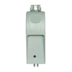 Seifel - Boîtier de façade LIGHTBOX + 1 CC 10x38 Uni+N + 1 bornier 2x4x16 mm² - Gris