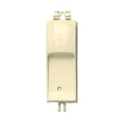 Seifel - Boîtier de façade LIGHTBOX + 1 CC 10x38 Uni+N + 1 bornier 2x4x16 mm² - Beige