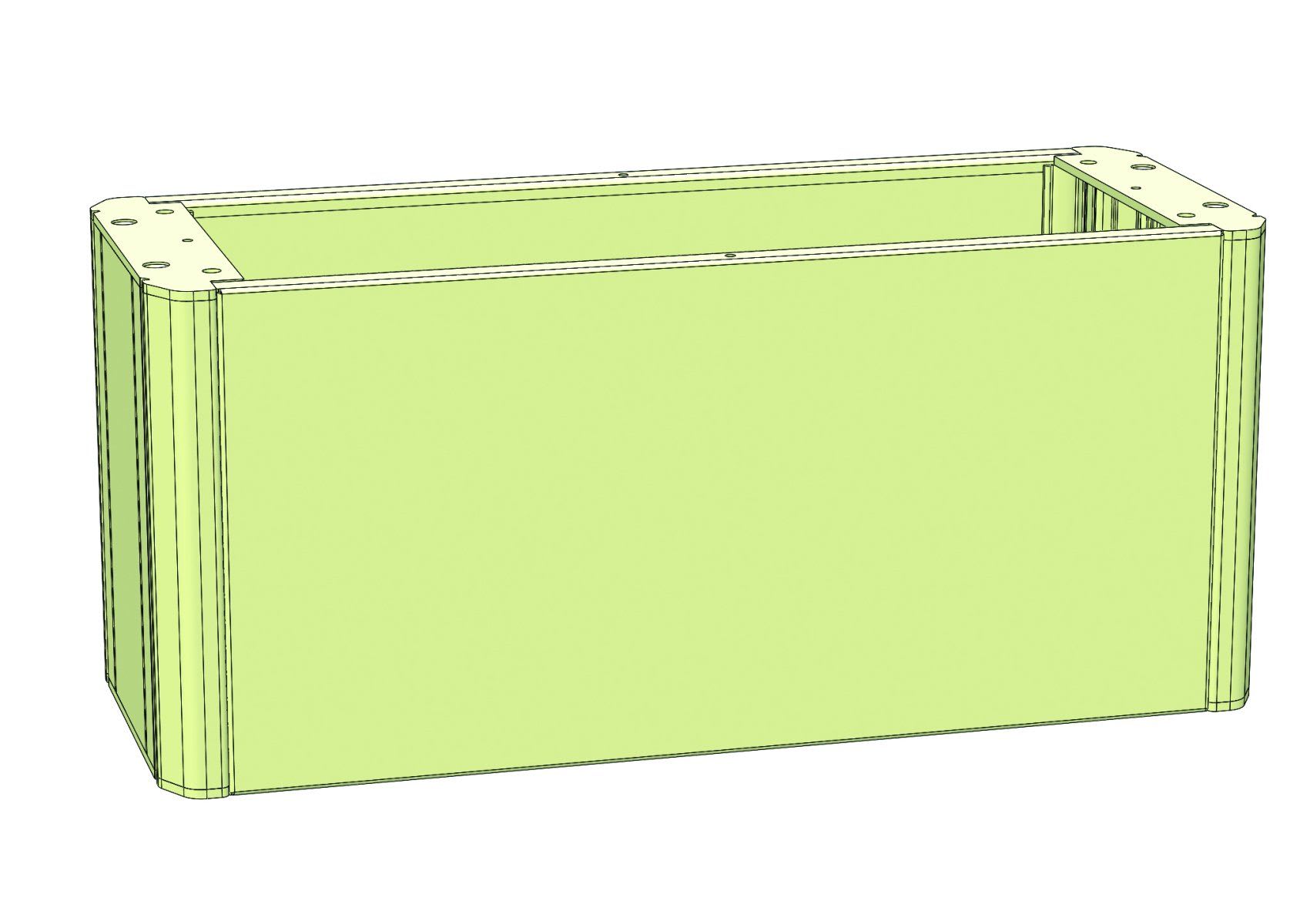 Seifel - Socle pour armoire BERMUDES / CAIMAN L - couleur ivoire