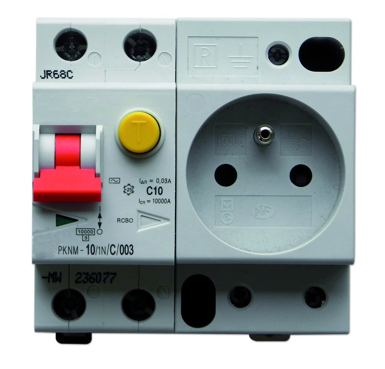 Seifel - Kit Prise de Courant 16A 2P+T/NF + 10A/30mA