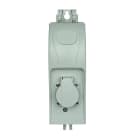Seifel - Boîtier illum. LIGHTBOX + 1 PC NF + 1 Disj diff 16A-30mA + T4 mm² - Gris