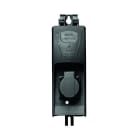 Seifel - Boîtier illum. LIGHTBOX + 1 PC NF + 1 Disj diff 16A-30mA + T4 mm² - Noir