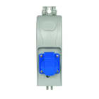 Seifel - Boîtier illum. LIGHTBOX +1 PC CEE +1 Disj diff 10A-30mA +1 Horl Eco +T4² -Gris