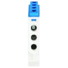 Seifel - Borne simple 3x16 mm² clipsable rail DIN - Neutre