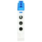 Seifel - Borne simple 3x16 mm² clipsable rail DIN - Neutre