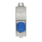 Seifel - Boîtier classe 2 illum. LIGHTBOX +1 PC CEE +1 Disj diff 10A-B-30mA +T4mm² - Gris