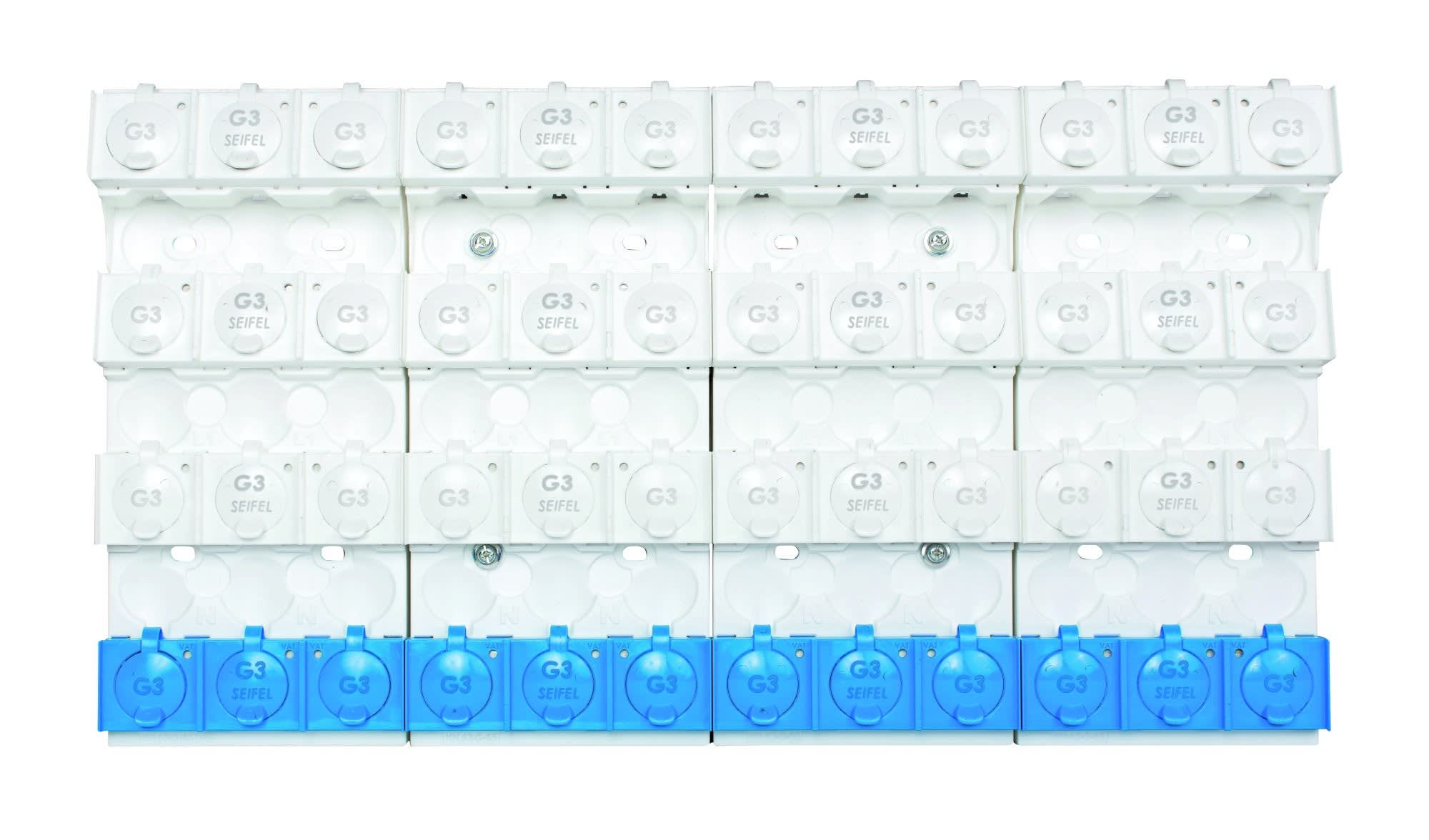 Seifel - Jeu de barres REMBT largeur 600 - 12 plages