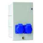 Seifel - Coffret S50 EP bornier triphasé + neutre + Terre 5x25² + 2 PC diff 30 mA