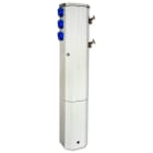 Seifel - Borne BMU Tranchée + 3 PC Mono 10A + 3 Robinets - Ivoire