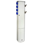 Seifel - Borne BMU Tranchée + 4 PC Mono 10A + 4 Robinets - Ivoire