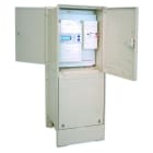 Seifel - Ens. 2 coffrets S20 sur socles - dos à dos type 2 Tri+N (sigle éclair)