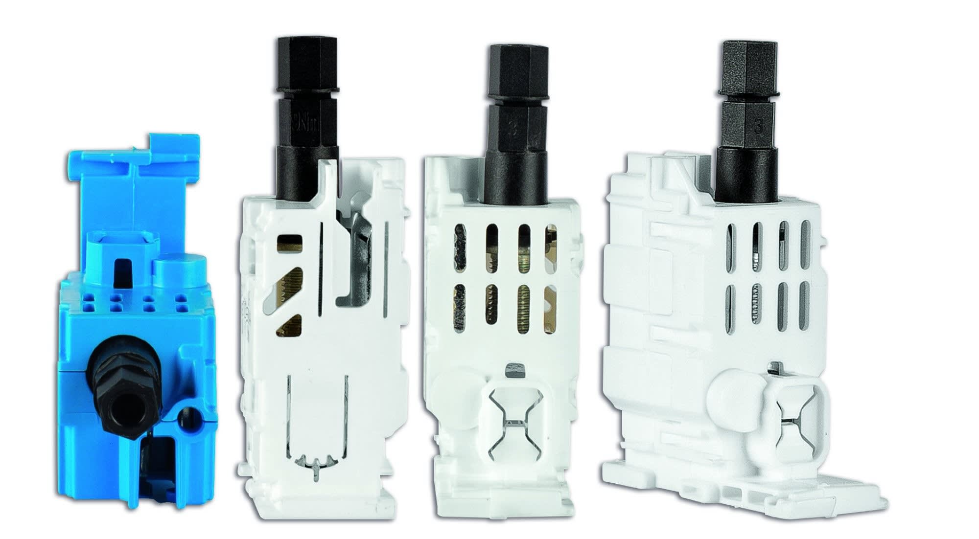 Seifel - Ensemble CPF interchangeables triphasé + neutre 60A