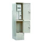 Seifel - Ens 2 coffrets S22 sur socles dos à dos type 2 mono -Triangle+ETR (sigle éclair)