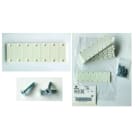 Seifel - Kit de 10 plaques d'obturateurs pour panneaux de contrôle Bois - Codet 6981303