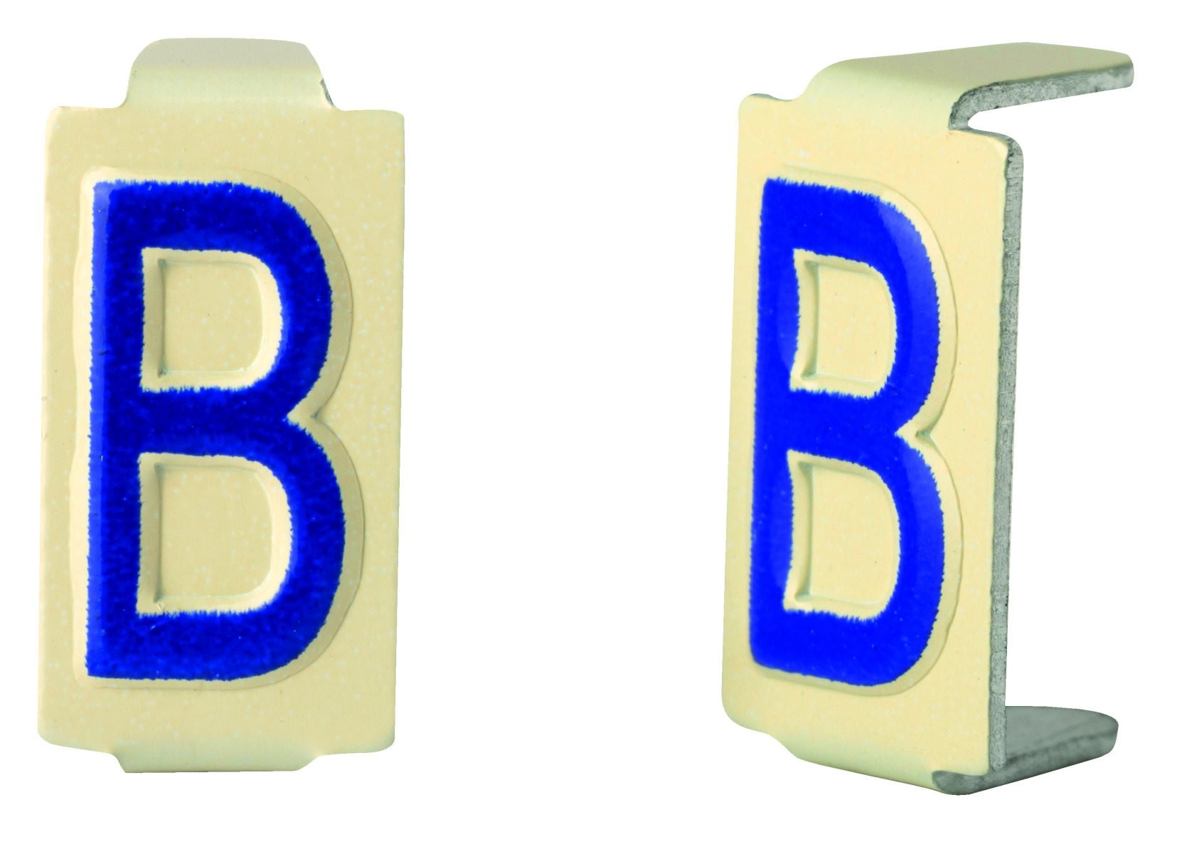 Seifel - Caractère amovible 6x11 lettre B - conditionnement par sachet de 25 unités