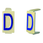 Seifel - Caractère amovible 6x11 lettre D - conditionnement par sachet de 25 unités