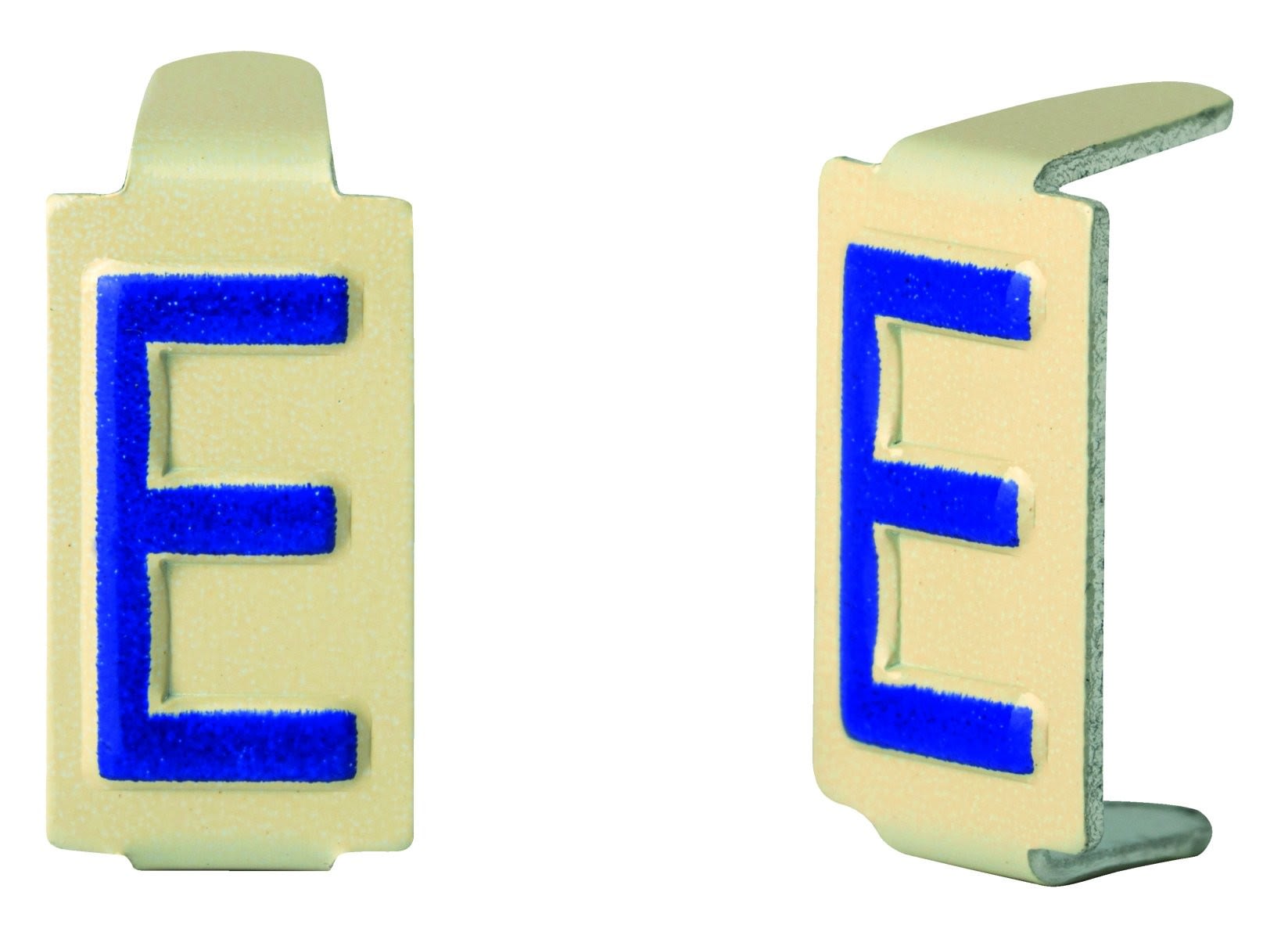 Seifel - Caractère amovible 6x11 lettre E - conditionnement par sachet de 25 unités