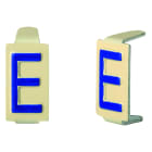 Seifel - Caractère amovible 6x11 lettre E - conditionnement par sachet de 25 unités