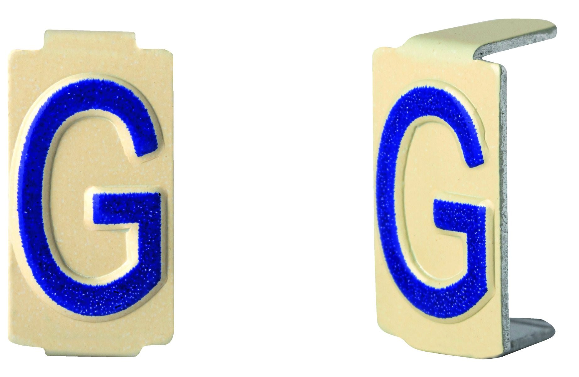 Seifel - Caractère amovible 6x11 lettre G - conditionnement par sachet de 25 unités