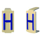 Seifel - Caractère amovible 6x11 lettre H - conditionnement par sachet de 25 unités