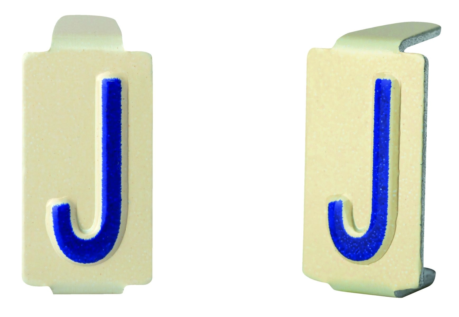 Seifel - Caractère amovible 6x11 lettre J - conditionnement par sachet de 25 unités