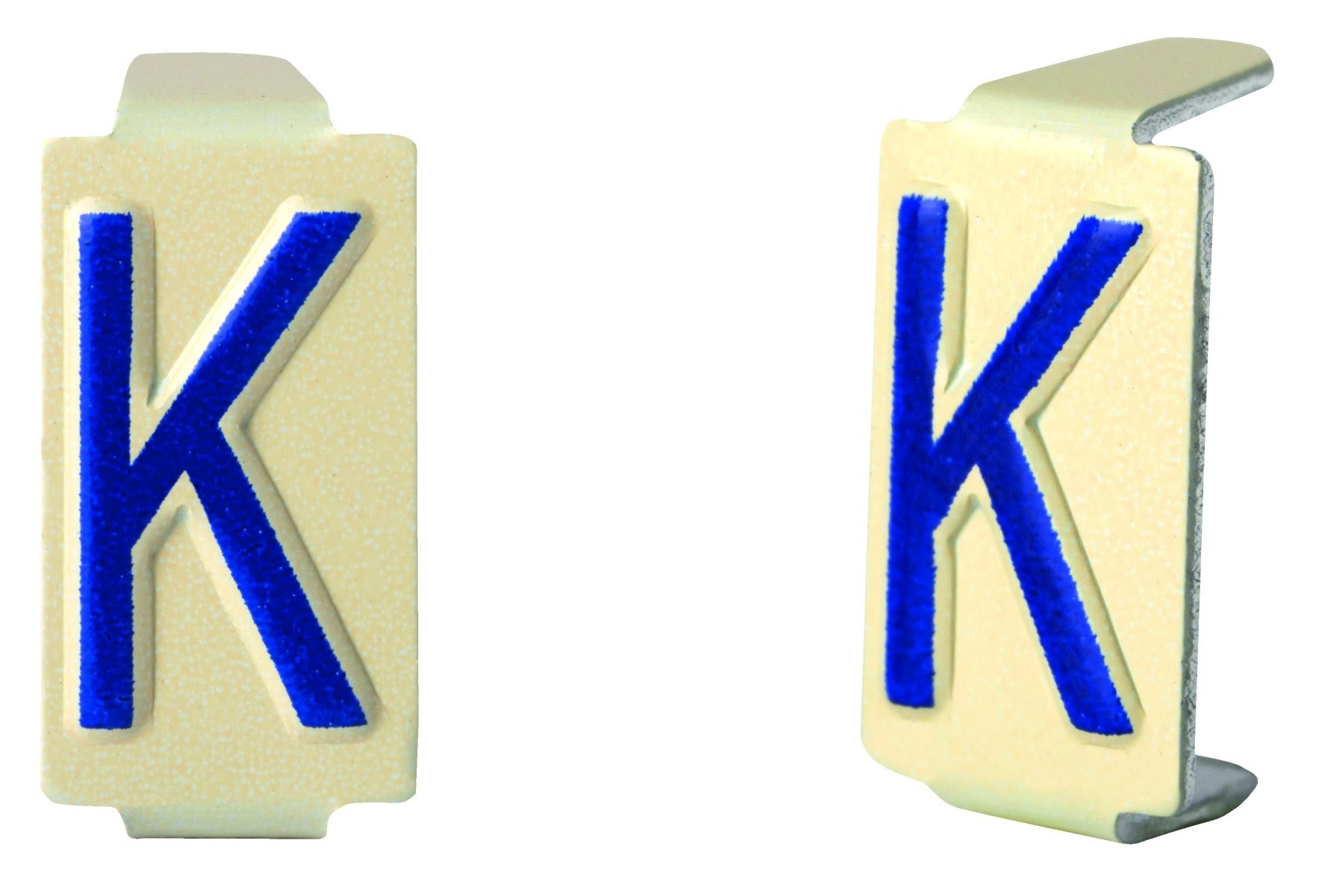 Seifel - Caractère amovible 6x11 lettre K - conditionnement par sachet de 25 unités