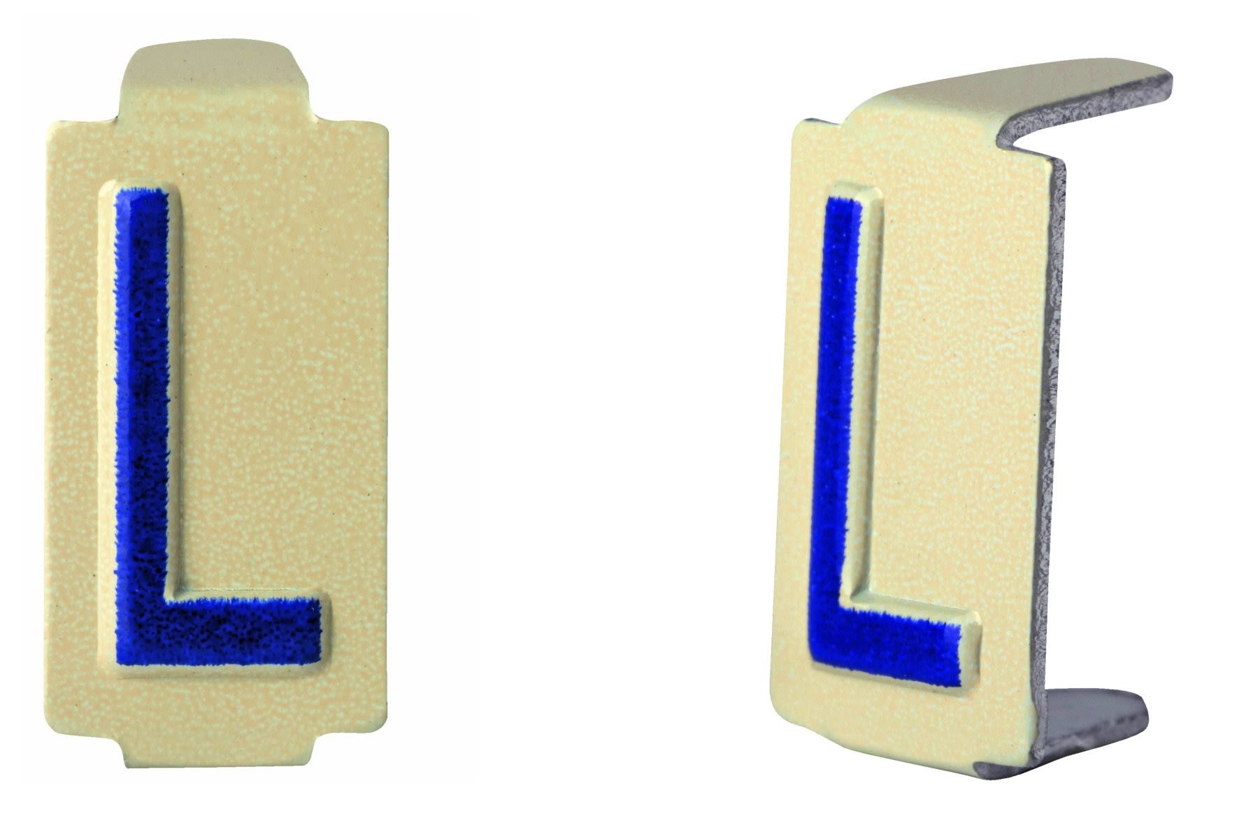 Seifel - Caractère amovible 6x11 lettre L - conditionnement par sachet de 25 unités