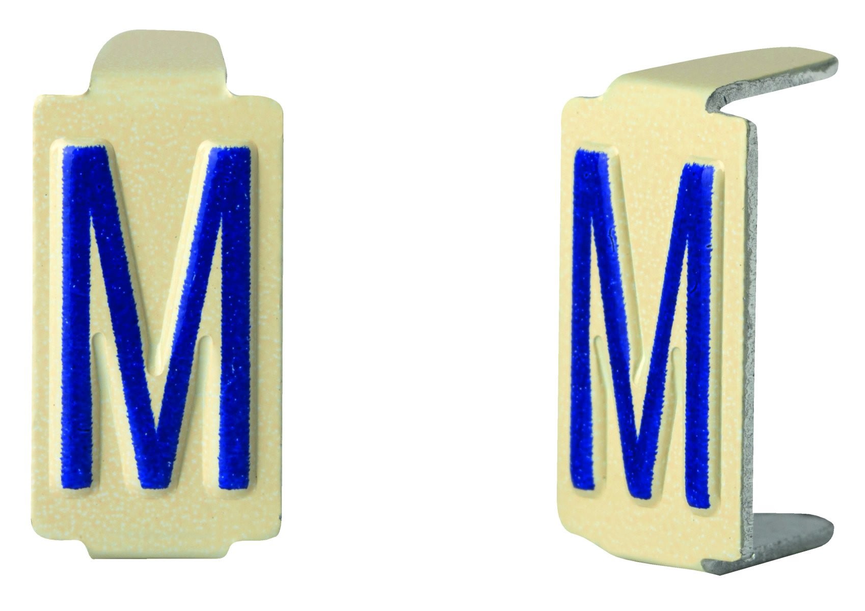 Seifel - Caractère amovible 6x11 lettre M - conditionnement par sachet de 25 unités
