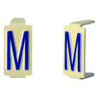 Seifel - Caractere amovible 6x11 lettre M - conditionnement par sachet de 25 unites
