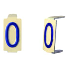 Seifel - Caractère amovible 6x11 lettre O - conditionnement par sachet de 25 unités