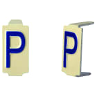 Seifel - Caractère amovible 6x11 lettre P - conditionnement par sachet de 25 unités