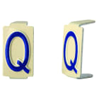 Seifel - Caractère amovible 6x11 lettre Q - conditionnement par sachet de 25 unités