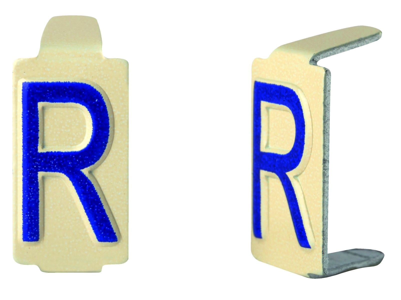 Seifel - Caractère amovible 6x11 lettre R - conditionnement par sachet de 25 unités