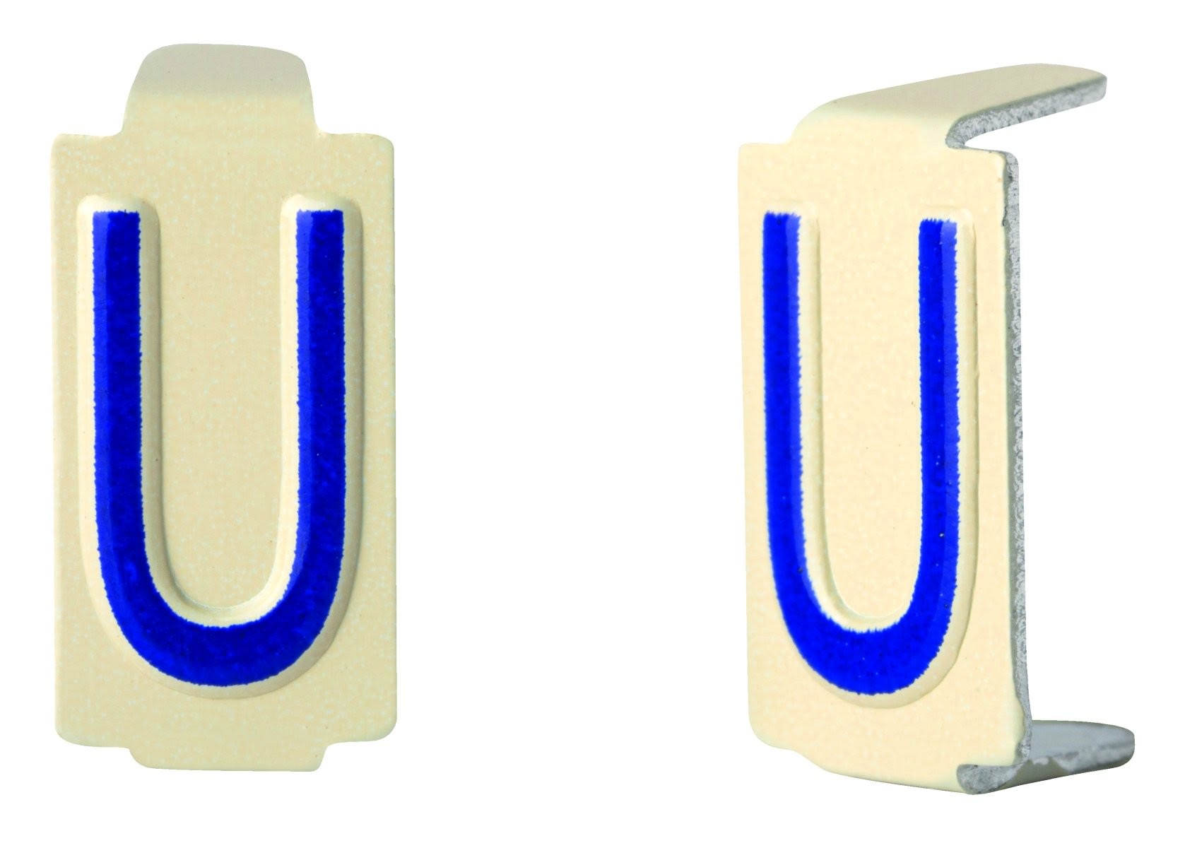 Seifel - Caractère amovible 6x11 lettre U - conditionnement par sachet de 25 unités