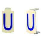 Seifel - Caractère amovible 6x11 lettre U - conditionnement par sachet de 25 unités