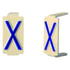 Seifel - Caractère amovible 6x11 lettre X - conditionnement par sachet de 25 unités
