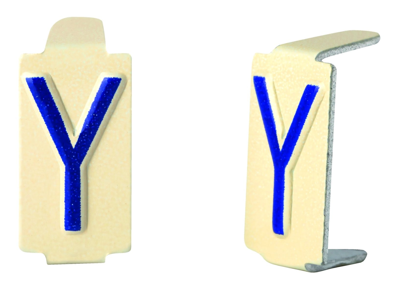 Seifel - Caractère amovible 6x11 lettre Y - conditionnement par sachet de 25 unités
