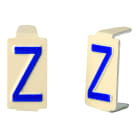 Seifel - Caractère amovible 6x11 lettre Z - conditionnement par sachet de 25 unités