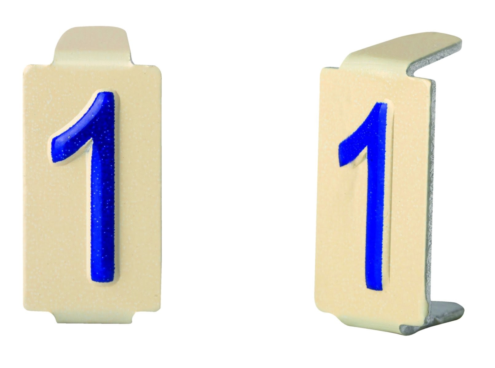 Seifel - Caractère amovible 6x11 chiffre 1 - conditionnement par sachet de 25 unités