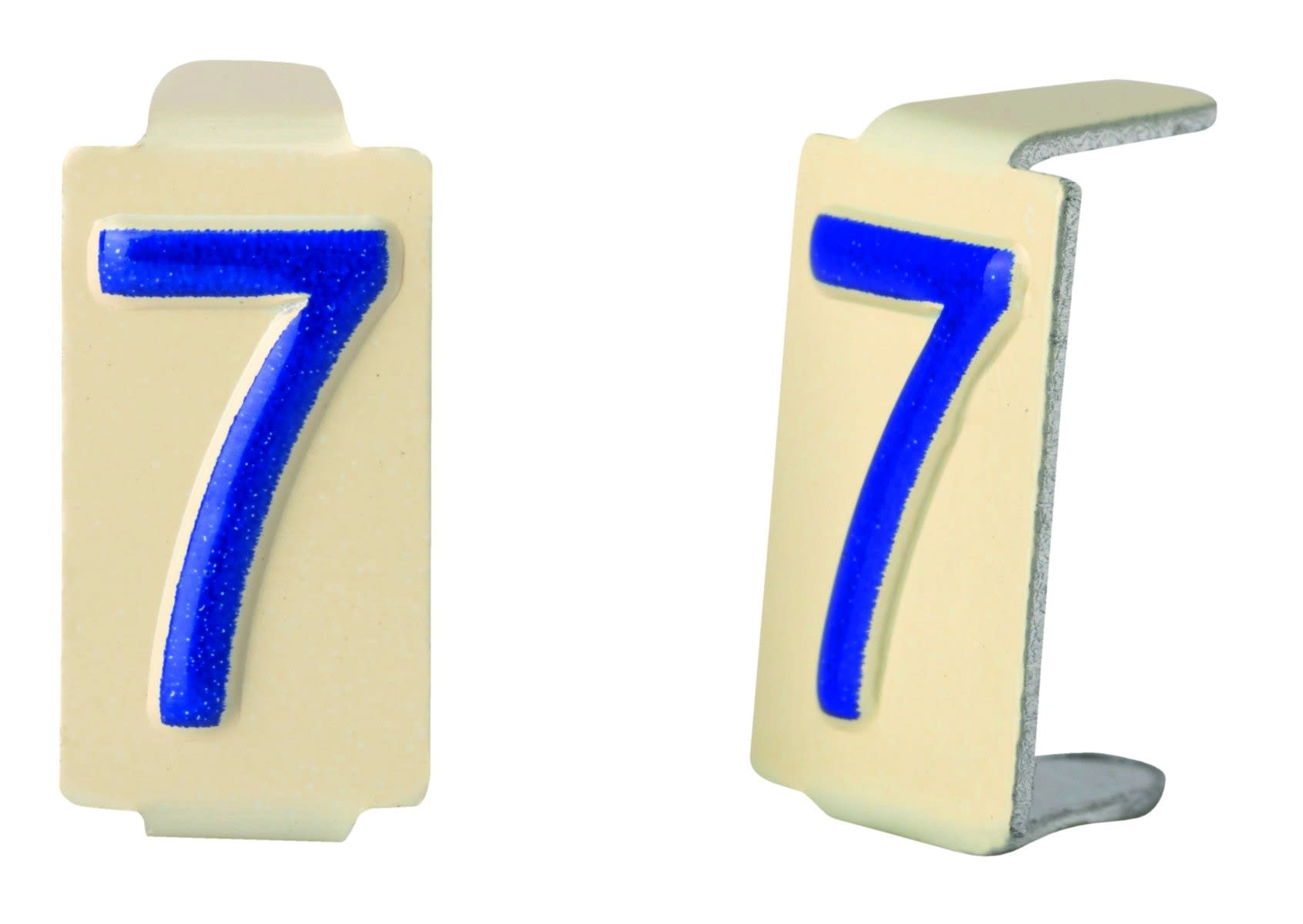 Seifel - Caractère amovible 6x11 chiffre 7 - conditionnement par sachet de 25 unités