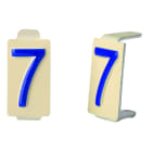 Seifel - Caractère amovible 6x11 chiffre 7 - conditionnement par sachet de 25 unités