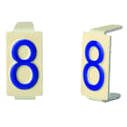 Seifel - Caractère amovible 6x11 chiffre 8 - conditionnement par sachet de 25 unités