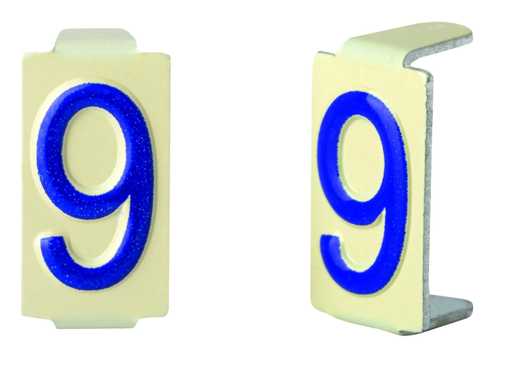 Seifel - Caractère amovible 6x11 chiffre 9 - conditionnement par sachet de 25 unités